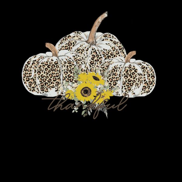 Leopard Thankful Pumpkin Thumbnail