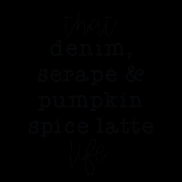 Denim Serape Pumpkin Spice Thumbnail