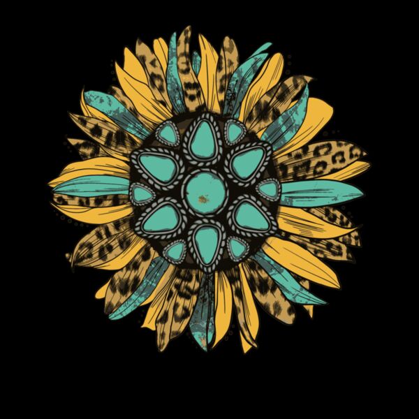 TURQUOISE SUNFLOWER Thumbnail