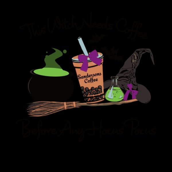 this witch needs coffee Thumbnail