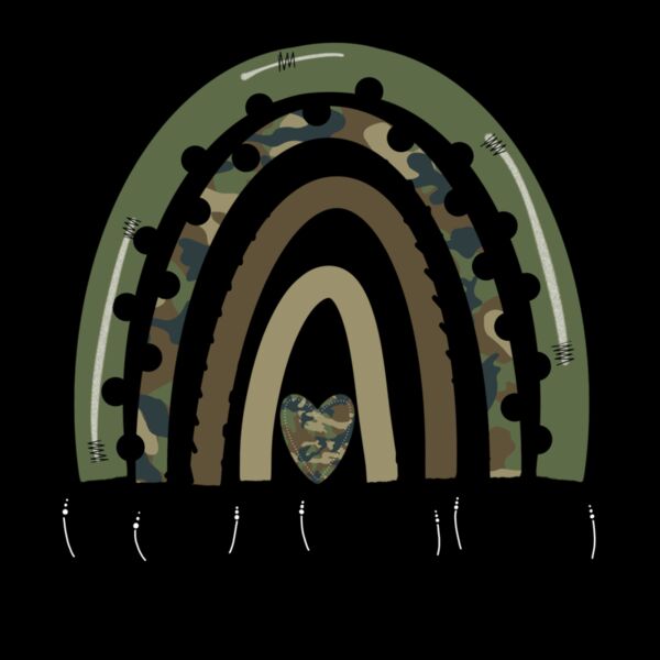 boy mama camo rainbow Thumbnail