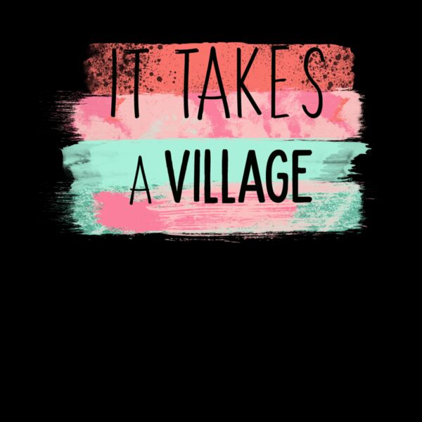 IT TAKES A VILLAGE BRUSH STROKES Thumbnail