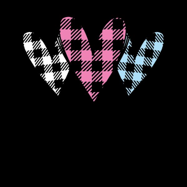 HAPPY VALENTINES DAY   PLAID HEARTS Thumbnail