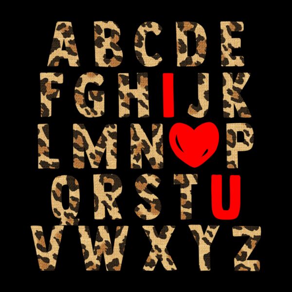 I HEART YOU  CHEETAH Thumbnail