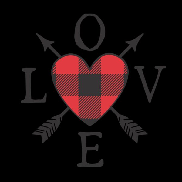 Plaid Love Arrow Thumbnail