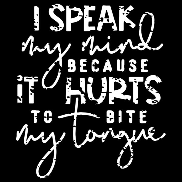 I SPEAK MY MIND Thumbnail