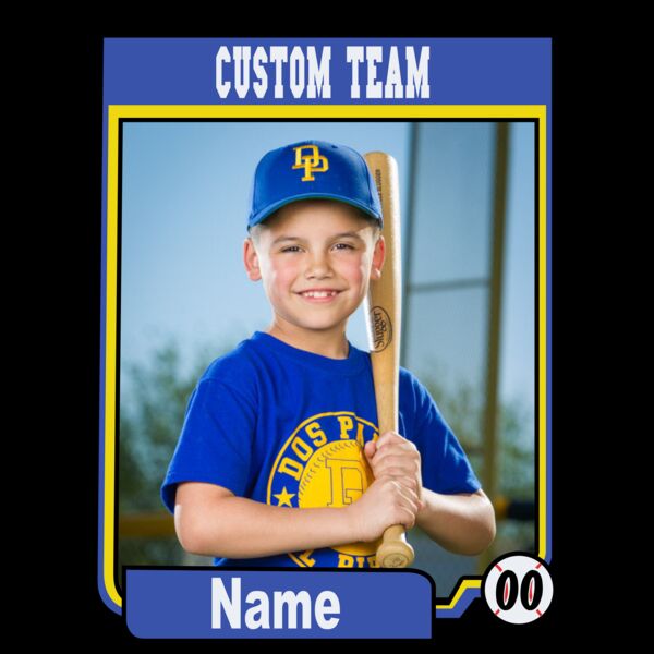 Custom Photo Baseball Template #1 Thumbnail