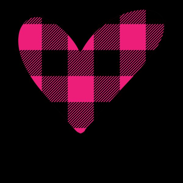 PINK PLAID HEART Thumbnail