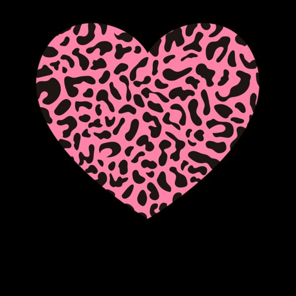 pink leopard heart Thumbnail