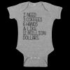Infant Baby Rib Bodysuit Thumbnail