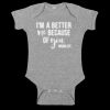 Infant Baby Rib Bodysuit Thumbnail
