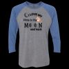Unisex Triblend Three-Quarter Raglan T-Shirt Thumbnail