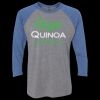 Unisex Triblend Three-Quarter Raglan T-Shirt Thumbnail