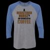 Unisex Triblend Three-Quarter Raglan T-Shirt Thumbnail