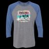 Unisex Triblend Three-Quarter Raglan T-Shirt Thumbnail