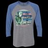 Unisex Triblend Three-Quarter Raglan T-Shirt Thumbnail