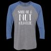 Unisex Triblend Three-Quarter Raglan T-Shirt Thumbnail