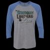 Unisex Triblend Three-Quarter Raglan T-Shirt Thumbnail