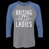 Unisex Triblend Three-Quarter Raglan T-Shirt Thumbnail
