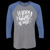 Unisex Triblend Three-Quarter Raglan T-Shirt Thumbnail