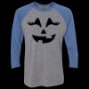 Unisex Triblend Three-Quarter Raglan T-Shirt Thumbnail