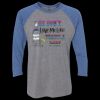 Unisex Triblend Three-Quarter Raglan T-Shirt Thumbnail