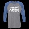 Unisex Triblend Three-Quarter Raglan T-Shirt Thumbnail