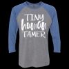 Unisex Triblend Three-Quarter Raglan T-Shirt Thumbnail