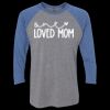 Unisex Triblend Three-Quarter Raglan T-Shirt Thumbnail