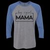 Unisex Triblend Three-Quarter Raglan T-Shirt Thumbnail