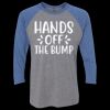 Unisex Triblend Three-Quarter Raglan T-Shirt Thumbnail