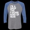 Unisex Triblend Three-Quarter Raglan T-Shirt Thumbnail