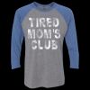 Unisex Triblend Three-Quarter Raglan T-Shirt Thumbnail