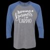 Unisex Triblend Three-Quarter Raglan T-Shirt Thumbnail