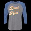 Unisex Triblend Three-Quarter Raglan T-Shirt Thumbnail