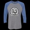 Unisex Triblend Three-Quarter Raglan T-Shirt Thumbnail