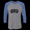 Unisex Triblend Three-Quarter Raglan T-Shirt Thumbnail