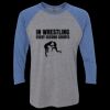 Unisex Triblend Three-Quarter Raglan T-Shirt Thumbnail