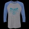 Unisex Triblend Three-Quarter Raglan T-Shirt Thumbnail