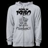 Icon Unisex Lightweight Loopback Terry Full-Zip Hooded Sweatshirt Thumbnail