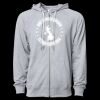 Icon Unisex Lightweight Loopback Terry Full-Zip Hooded Sweatshirt Thumbnail