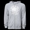 Icon Unisex Lightweight Loopback Terry Full-Zip Hooded Sweatshirt Thumbnail