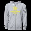 Icon Unisex Lightweight Loopback Terry Full-Zip Hooded Sweatshirt Thumbnail