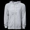 Icon Unisex Lightweight Loopback Terry Full-Zip Hooded Sweatshirt Thumbnail