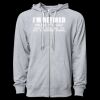 Icon Unisex Lightweight Loopback Terry Full-Zip Hooded Sweatshirt Thumbnail