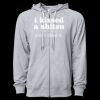 Icon Unisex Lightweight Loopback Terry Full-Zip Hooded Sweatshirt Thumbnail