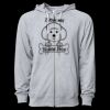 Icon Unisex Lightweight Loopback Terry Full-Zip Hooded Sweatshirt Thumbnail