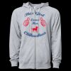 Icon Unisex Lightweight Loopback Terry Full-Zip Hooded Sweatshirt Thumbnail