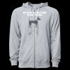 Icon Unisex Lightweight Loopback Terry Full-Zip Hooded Sweatshirt Thumbnail
