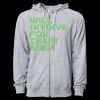 Icon Unisex Lightweight Loopback Terry Full-Zip Hooded Sweatshirt Thumbnail